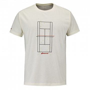 Babolat Exercise Message Tee Cannoli Cream